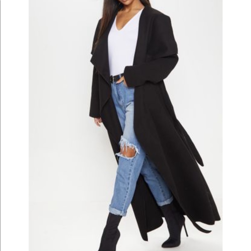 Maxi Oversized Coat with Belt